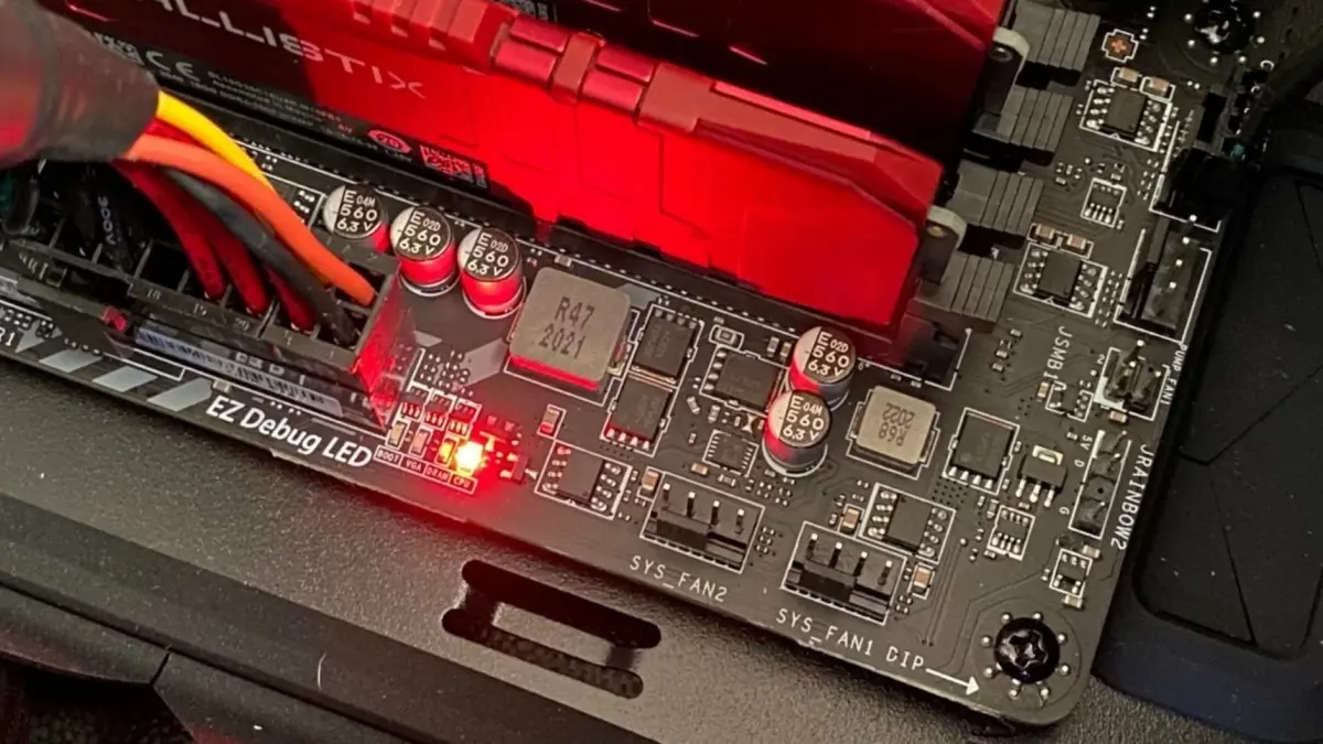 Anakart Kırmızı CPU Işığı Sorunu ve Çözümü